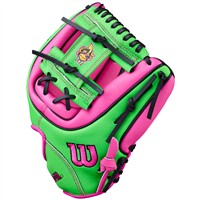 Wilson Youth Tour Staff Party Animals 11in Baseball Glove, Green