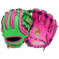 Wilson Youth Tour Staff Party Animals 11in Baseball Glove, Green