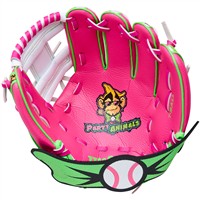 Wilson A200 EZ Catch Party Animals 10in Baseball Glove, Pink/White