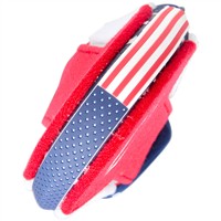 Evoshield Adult Pro-SRZ 2.0 Shorty Sliding Mitt, Red/White/Blue