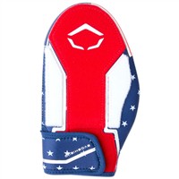 Evoshield Adult Pro-SRZ 2.0 Shorty Sliding Mitt, Red/White/Blue