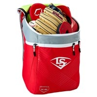 Louisville Slugger Powerized Stick Bat Pack, Scarlet