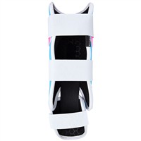 Evoshield Youth SRZ-2 Batters Leg Guard, Pink/Blue
