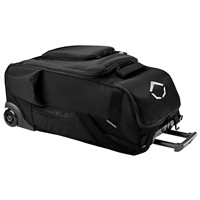 Evoshield Takeover Utility Wheeled Bat Bag, Black