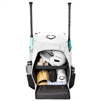 Evoshield Takeover Utility Wheeled Bat Bag, Grey