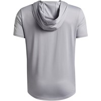Under Armour Boys Utility Lightweight Short Sleeve Hoodie, Grey