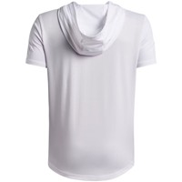 Under Armour Boys Utility Lightweight Short Sleeve Hoodie, White