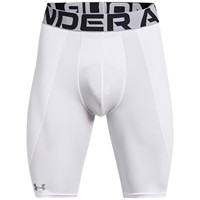 Under Armour Mens Utility Baseball Sliding Short W/Cup, White