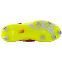 New Balance Mens Lindor V2 Metal Cleats, Red