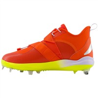 New Balance Mens Lindor V2 Metal Cleats, Red