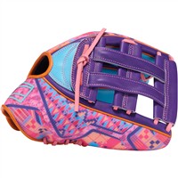 Rawlings REV1X 12.75in Baseball Glove (REV303-6CBPU), Blue/Purple