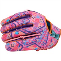 Rawlings REV1X 12.75in Baseball Glove (REV303-6CBPU), Blue/Purple