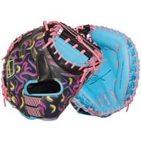 Rawlings REV1X 34in Baseball Catchers Glove (REVCB43-2CBP), Blue/Black