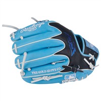 Rawlings Heart of the Hide 11.75in Baseball Glove (PROR205W-2CB), Blue/Black