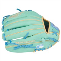 Rawlings Heart of the Hide 11.75in Baseball Glove (PROR2175-2M), Green/Blue
