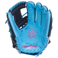 Rawlings Heart of the Hide 11.75in Baseball Glove (PROR205-2CBN), Blue/Navy