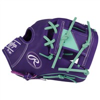Rawlings Heart of the Hide 11.5in Baseball Glove (PROR204-2XPU), Purple