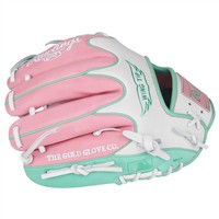 Rawlings Heart of the Hide 11.5in Baseball Glove (PROR204W-2PW), Pink/White