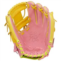 Rawlings Heart of the Hide Contour Fit 11.5in Baseball Glove (PROR204U-2P), Pink