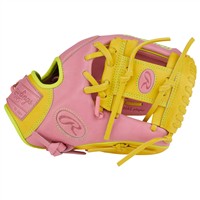 Rawlings Heart of the Hide Contour Fit 11.5in Baseball Glove (PROR204U-2P), Pink