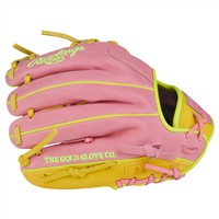Rawlings Heart of the Hide Contour Fit 11.5in Baseball Glove (PROR204U-2P), Pink