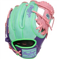 Rawlings Heart of the Hide Contour Fit 11.5in Baseball Glove (PROR314U-2M), Light Green