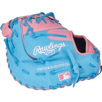 Rawlings Heart of the Hide CF 12.25in 1st Base Baseball Glove (PRORDCTU-10P, Pink/Blue