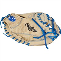Rawlings Heart of the Hide CF 32.5in Catchers Baseball Glove (PRORCM3325U-2, Camel/Royal
