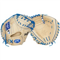 Rawlings Heart of the Hide CF 32.5in Catchers Baseball Glove (PRORCM3325U-2, Camel/Royal