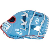 Rawlings NXT Series Contour Fit 11.75in Baseball Glove (NXT205U-2CB), Blue/Red