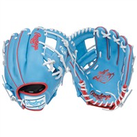 Rawlings NXT Series Contour Fit 11.75in Baseball Glove (NXT205U-2CB), Blue/Red