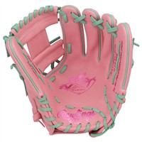 Rawlings NXT Series Contour Fit 11.5in Baseball Glove (NXT204U-2PMB), Pink/Green