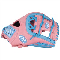 Rawlings NXT Series Contour Fit 11.5in Baseball Glove (NXT314U-2PCB), Pink/Blue
