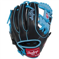 Rawlings R9 Series 11.5in Baseball Glove (R9314-2BCB), Black/Blue