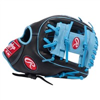 Rawlings R9 Series 11.5in Baseball Glove (R9314-2BCB), Black/Blue