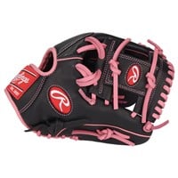 Rawlings R9 Series 11.5in Baseball Glove (R9204-2BP), Black/Pink
