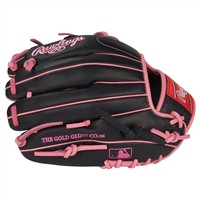 Rawlings R9 Series 11.5in Baseball Glove (R9204-2BP), Black/Pink