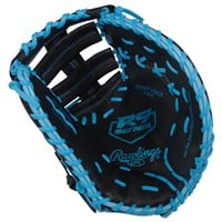 Rawlings R9 Series 13in 1st Base Baseball Glove (R9DCT10BCB), Black/Blue