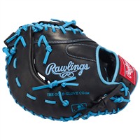 Rawlings R9 Series 13in 1st Base Baseball Glove (R9DCT10BCB), Black/Blue
