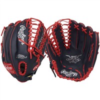 Rawlings Youth Select Pro Lite Mike Trout 12.25in Baseball Glove, Navy/Scarlet