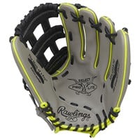 Rawlings Youth Select Pro Lite Aaron Judge 12in Baseball Glove, Grey/Black