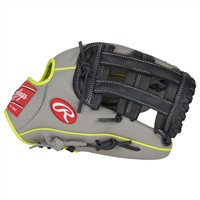 Rawlings Youth Select Pro Lite Aaron Judge 12in Baseball Glove, Grey/Black