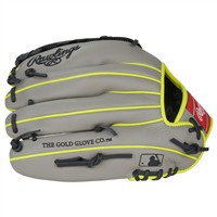Rawlings Youth Select Pro Lite Aaron Judge 12in Baseball Glove, Grey/Black