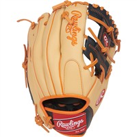 Rawlings Youth Select Pro Lite Jackson Holiday 11.25in Baseball Glove, Camel/Black