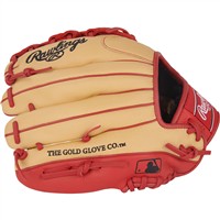 Rawlings Youth Select Pro Lite Corbin Carroll 11in Baseball Glove, Camel/Red