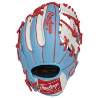 Rawlings Youth Select Pro Lite Carlos Carrea 10.5in Baseball Glove, Blue/White