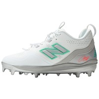 New Balance Mens Lindor V3 Molded Baseball Cleats, White