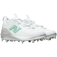 New Balance Mens Lindor V3 Molded Baseball Cleats, White