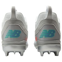 New Balance Mens Lindor V3 Molded Baseball Cleats, White