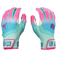 Easton Adult Limited Edition Spring Break Walk Off Ethos Batting Gloves, Blue/Pink